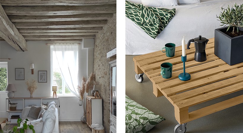 Lemn natural pentru un stil scandinav