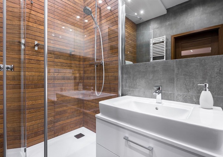 Reforma Baie Klausroom Iluminat bai stil modern pentru baie, reforma bai, bai
