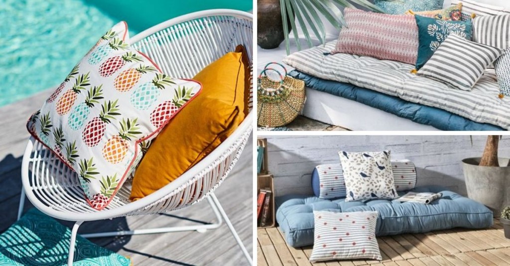 terrace decor textiles