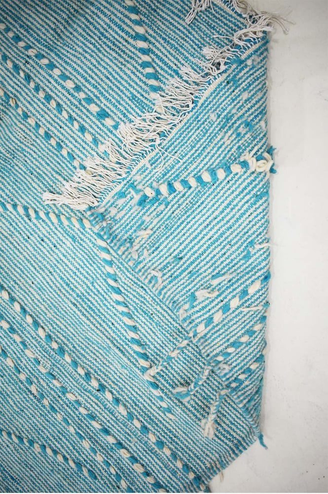 Retail Kilim Covor Verde Alb Bej @tribalist Blog Deco Boethic